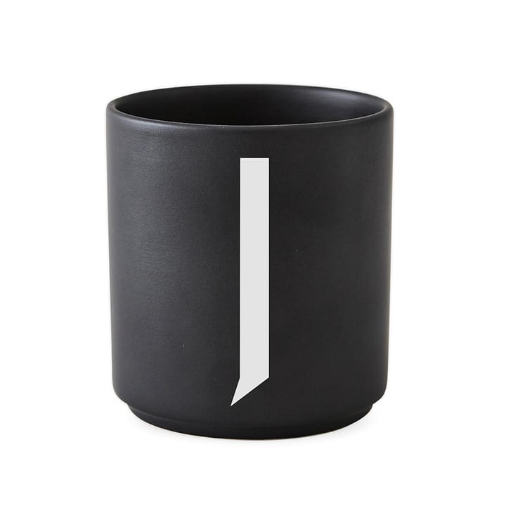 Design Letters cup black - J - Design Letters