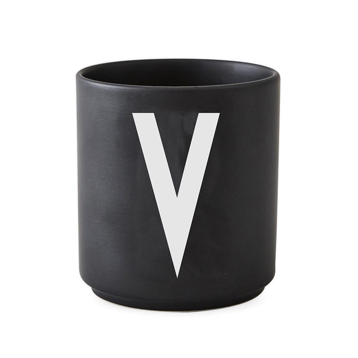 Design Letters cup black - V - Design Letters