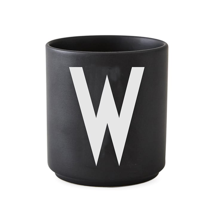 Design Letters cup black - W - Design Letters