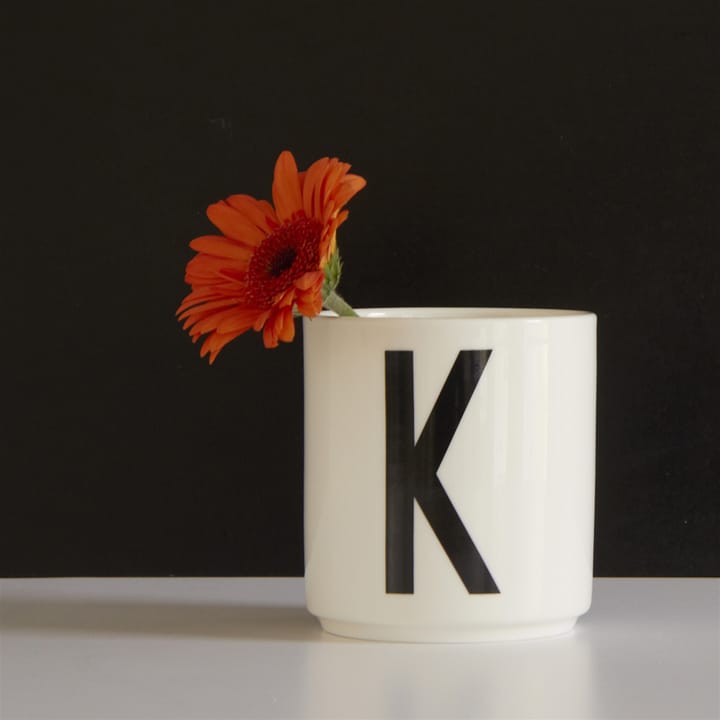 Design Letters cup, K Design Letters