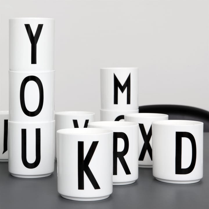 Design Letters cup, K Design Letters