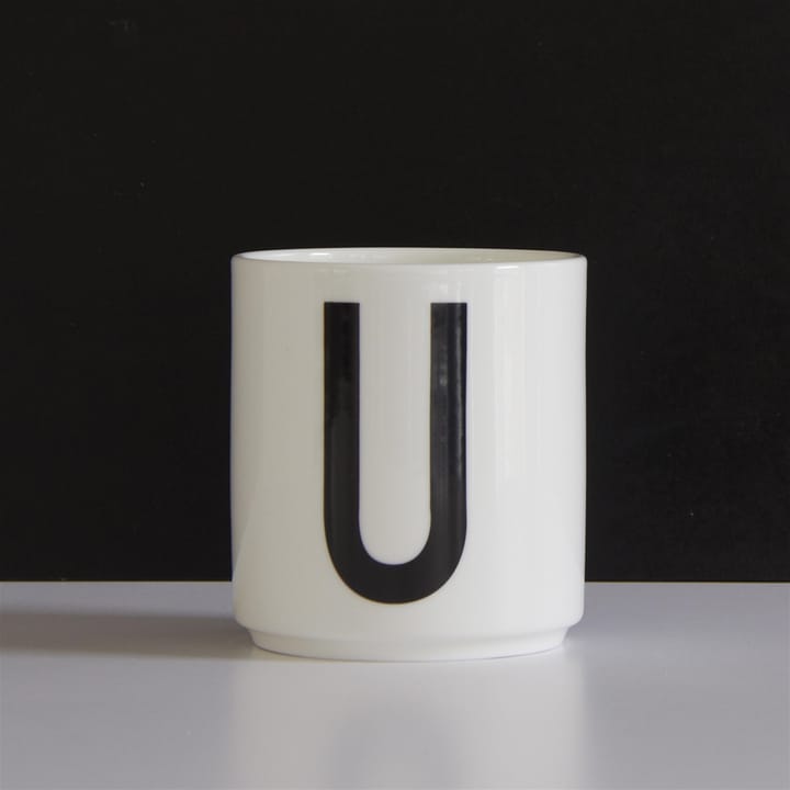 Design Letters cup, U Design Letters