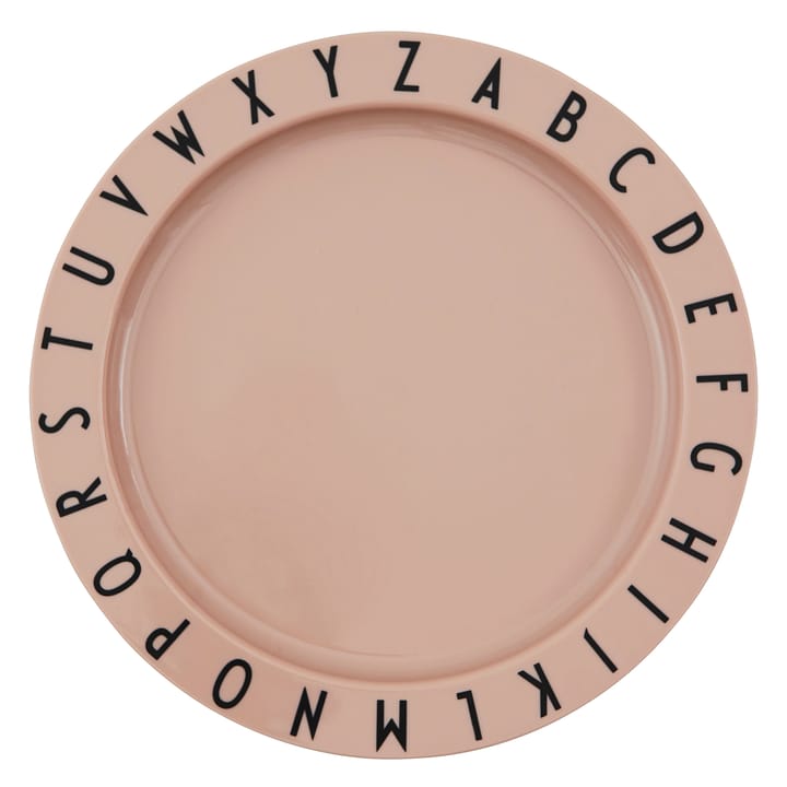 Design Letters Eat&Learn plate, Nude Design Letters