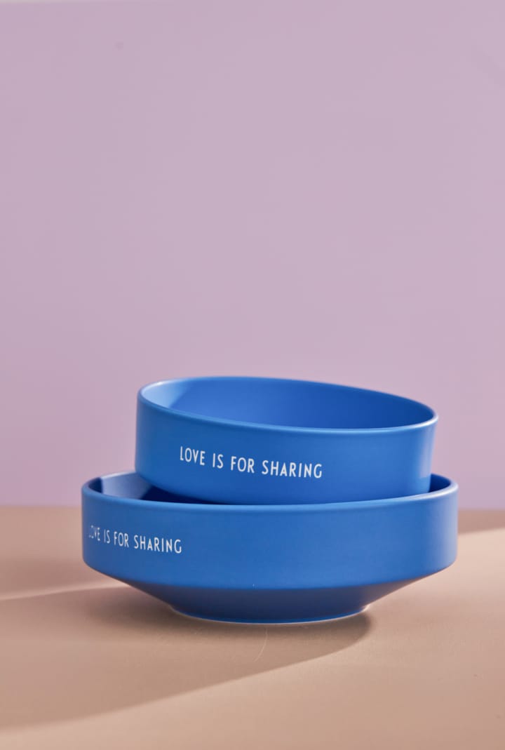 Design Letters favourite bowl large Ø22 cm, Cobalt blue Design Letters