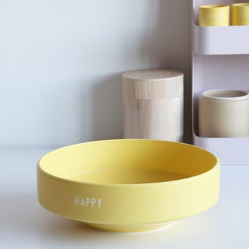 Design Letters favourite bowl large Ø22 cm - Yellow - Design Letters