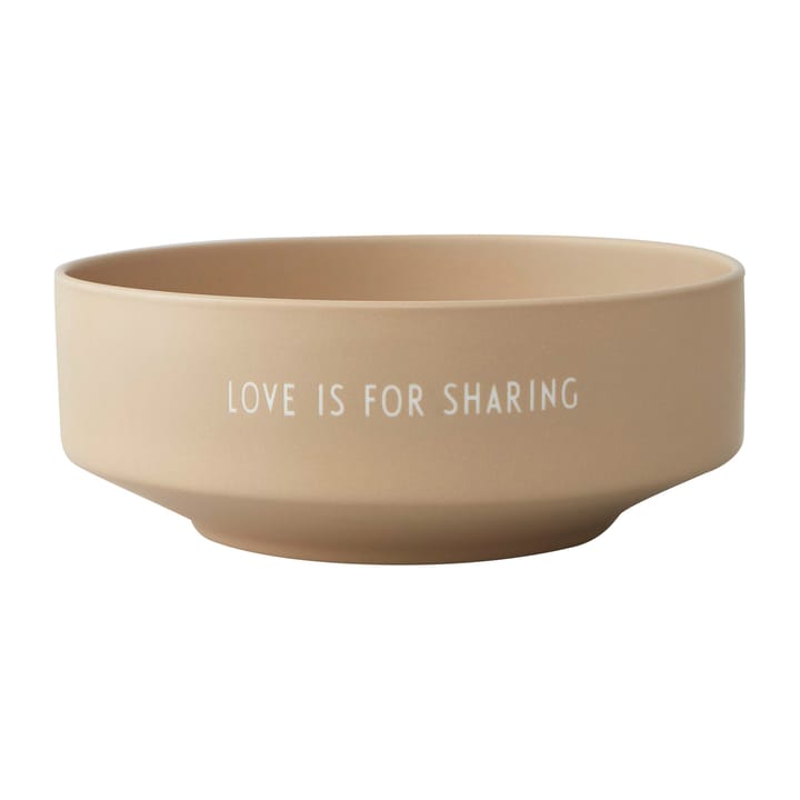 Design Letters favourite bowl medium Ø17.5 cm - Beige - Design Letters