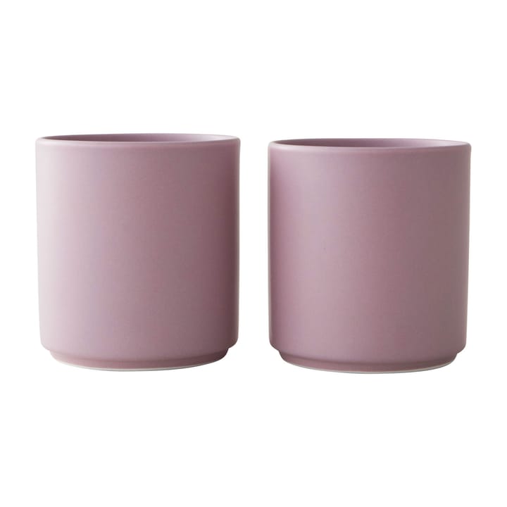 Design Letters favourite cup 25 cl 2 pack - Lavender - Design Letters