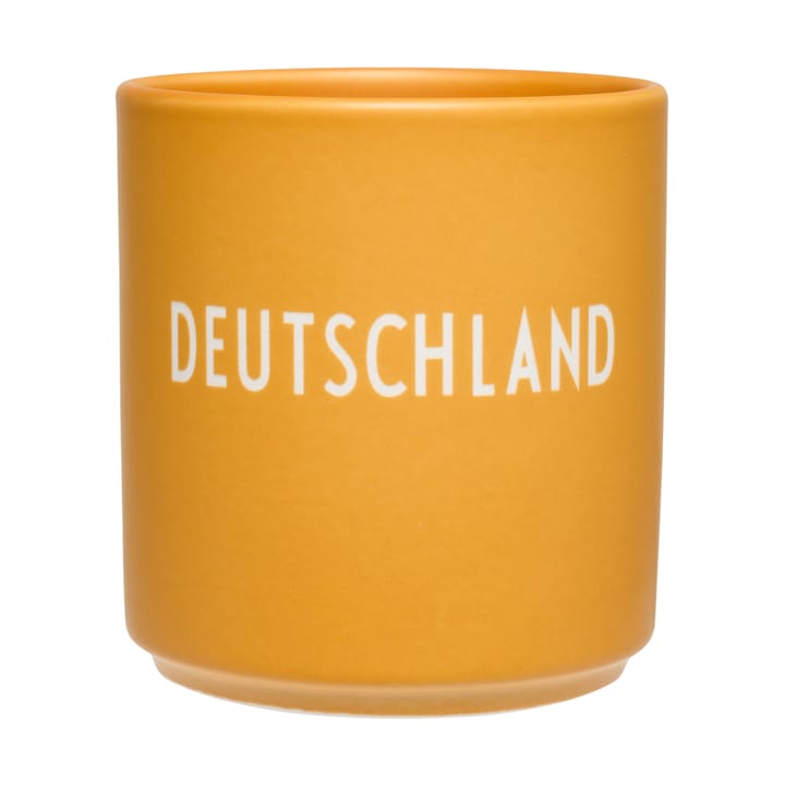 Design Letters favourite cup 25 cl, Deutschland-orange Design Letters