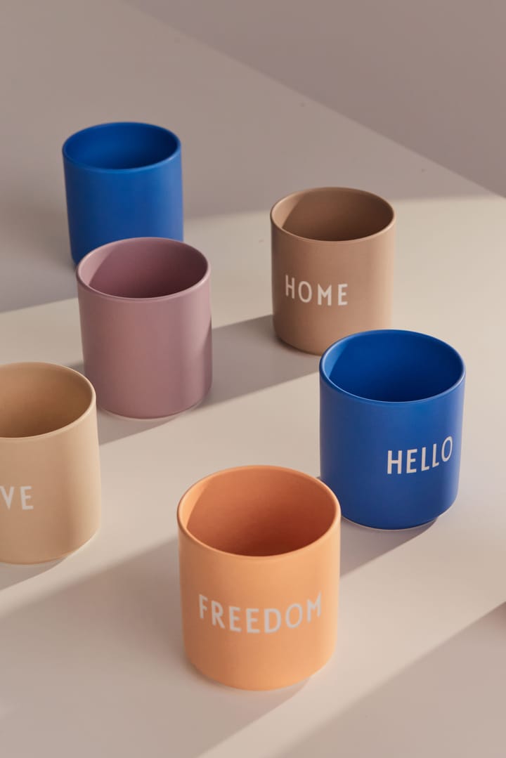 Design Letters favourite cup 25 cl, Freedom-orange Design Letters