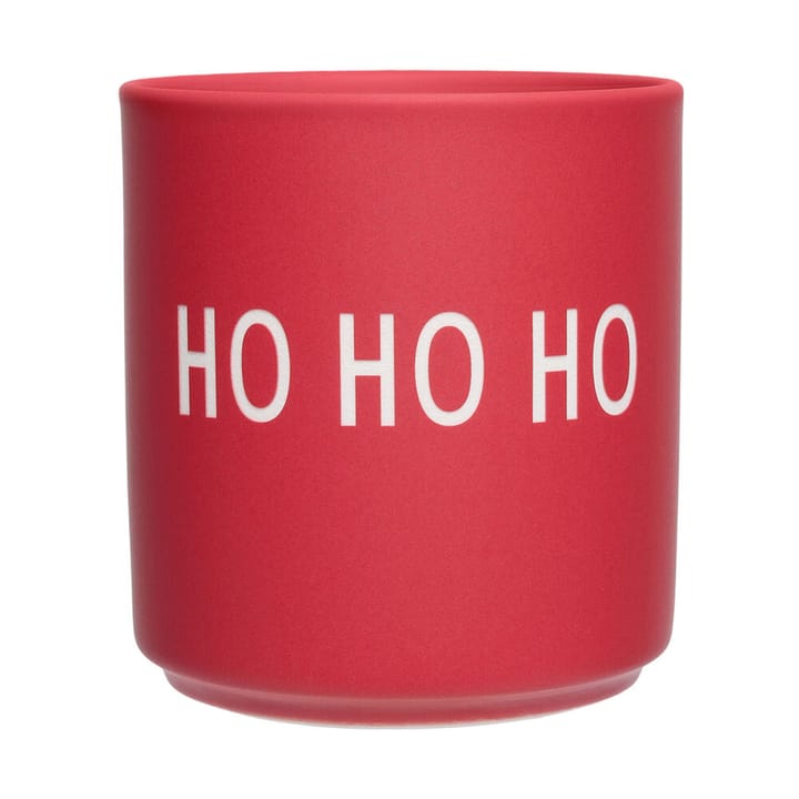 Design Letters favourite cup 25 cl - Ho ho ho-faded rose - Design Letters