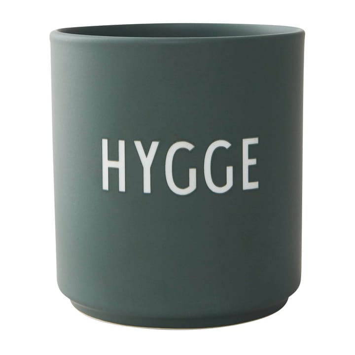 Design Letters favourite cup 25 cl - Hygge-dark green - Design Letters