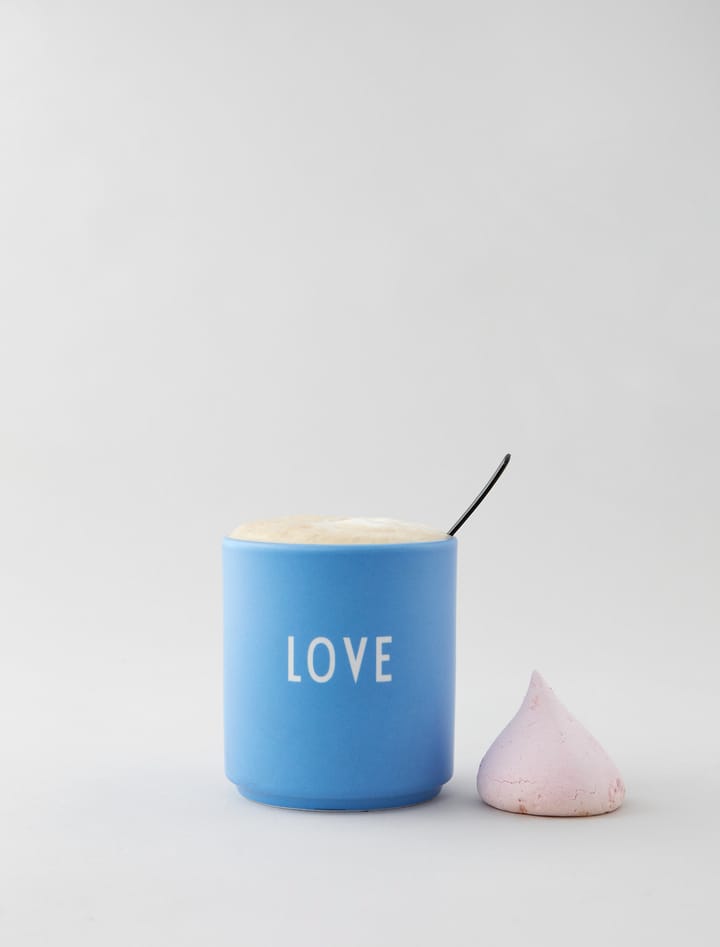 Design Letters favourite cup 25 cl, Love-sky blue Design Letters