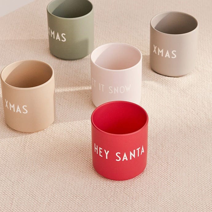 Design Letters favourite cup 25 cl, Santa-faded rose Design Letters