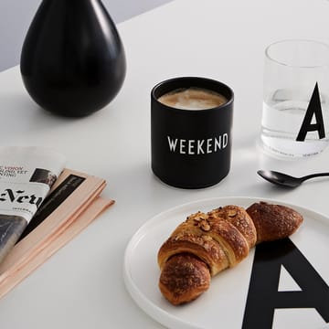 Design Letters favourite cup 25 cl - Weekend-black - Design Letters