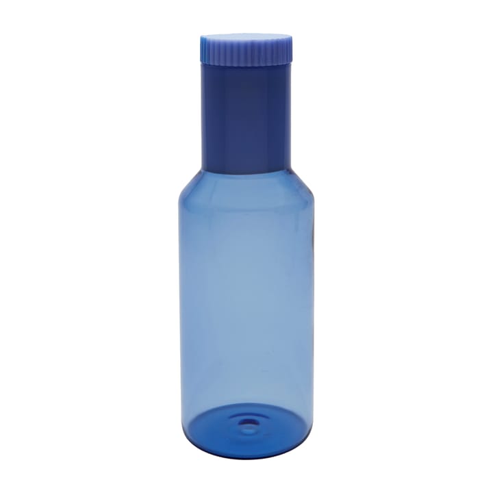 Design Letters glass carafe tub 1 L - Blue/milky blue - Design Letters