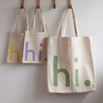 Design Letters hi. bag - Green-pink - Design Letters