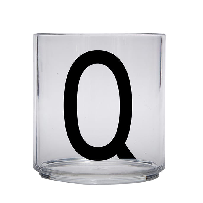 Design Letters Kids glass, Q Design Letters