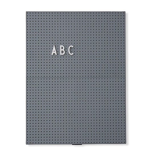 Design Letters letter board A4, dark grey Design Letters