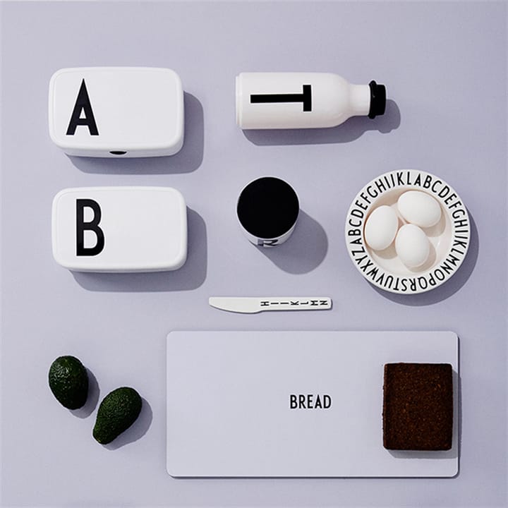 Design Letters lunch box, A Design Letters