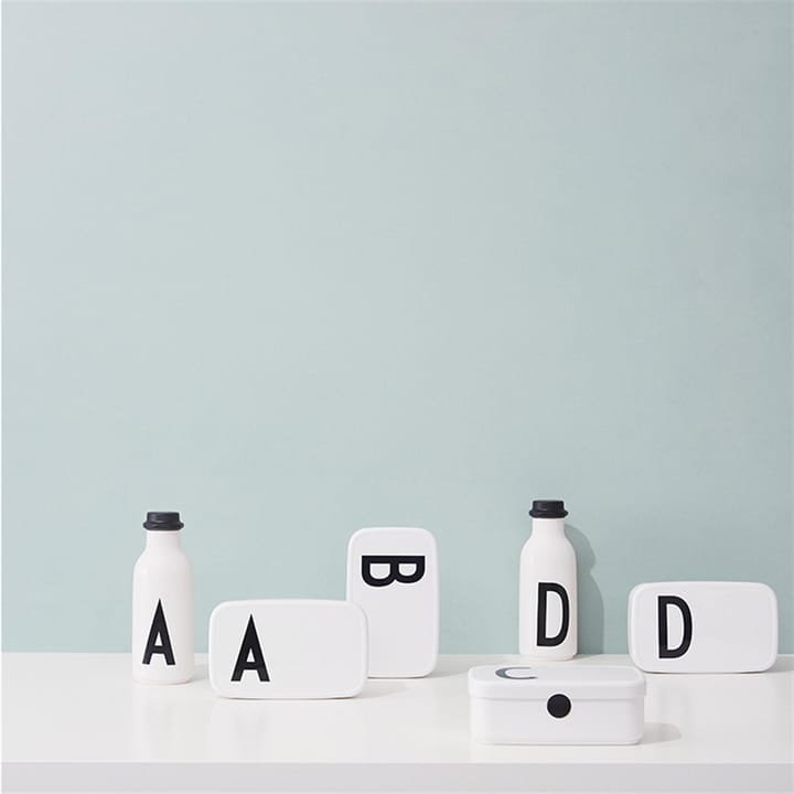 Design Letters lunch box, A Design Letters