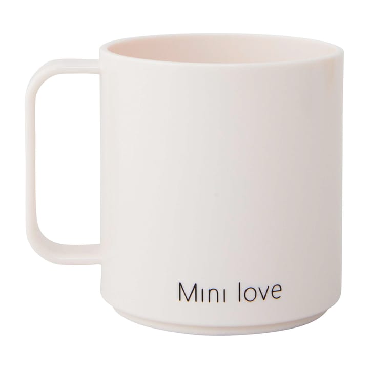 Design Letters Mini Love cup with handle, White Design Letters