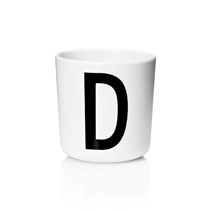 Design Letters personlised cup eco, D Design Letters