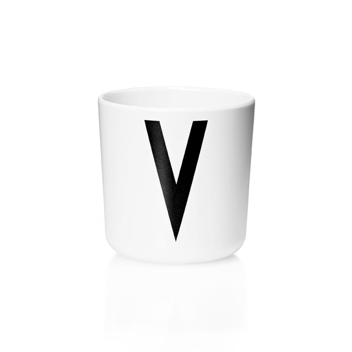 Design Letters personlised cup eco, V Design Letters