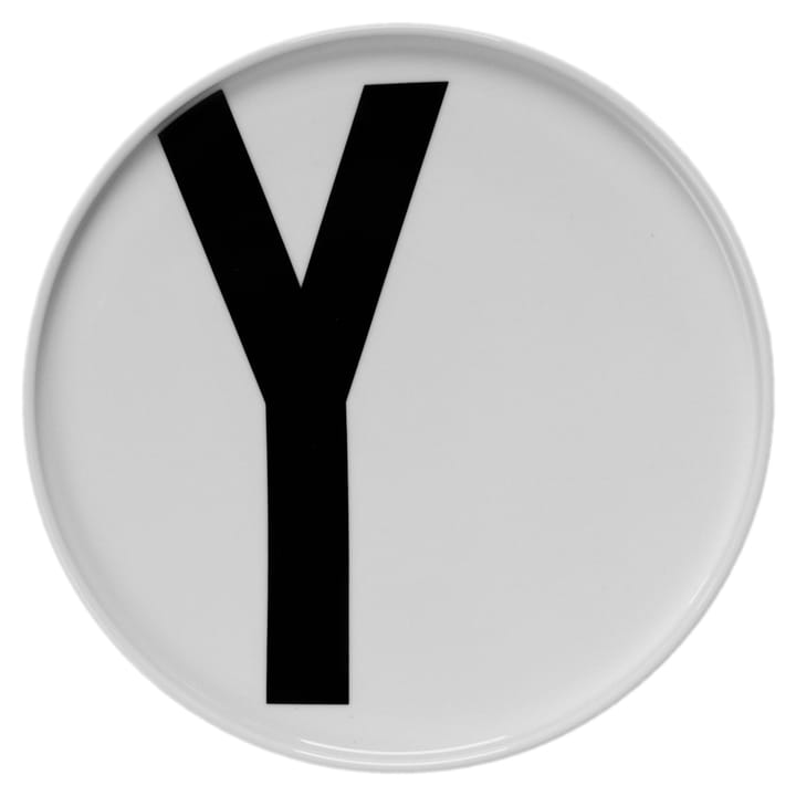 Design Letters plate, Y Design Letters