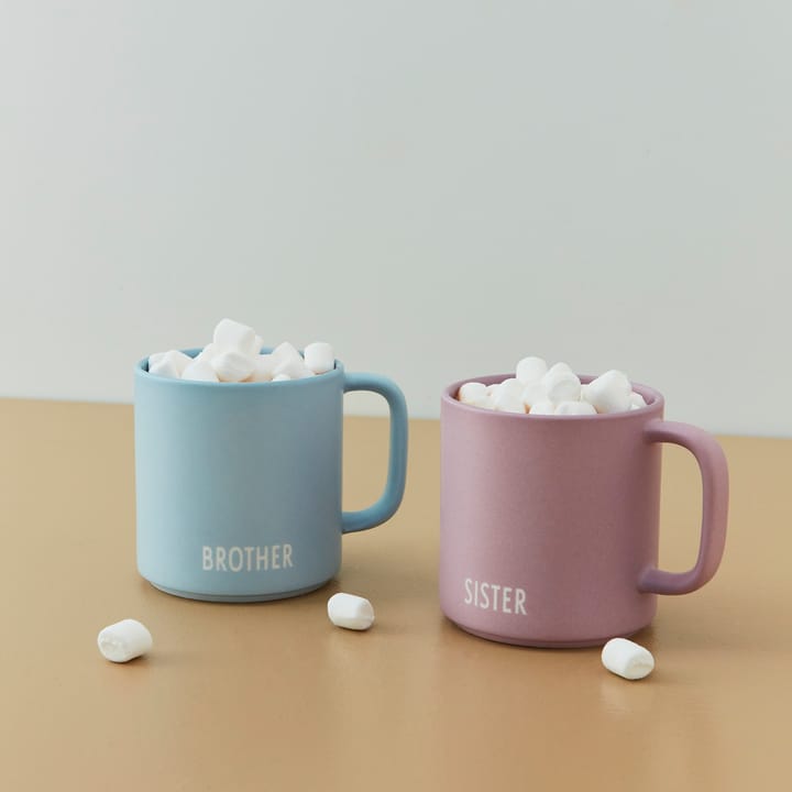 Design Letters sibling cup, Brother Design Letters