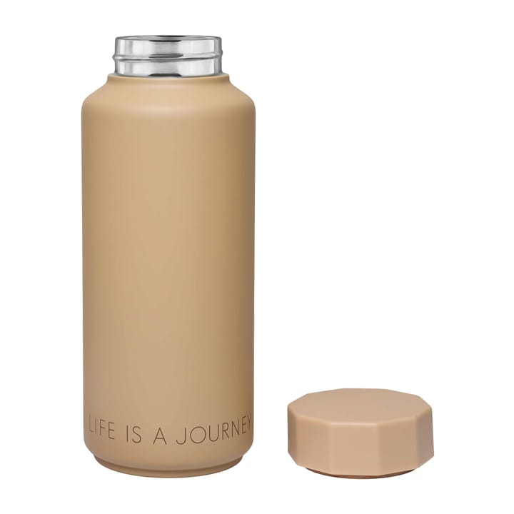 Design Letters thermal flask special edition, Beige Design Letters