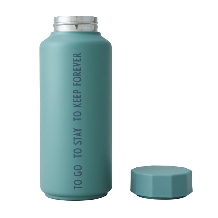 Design Letters thermal flask special edition, Dusty green Design Letters