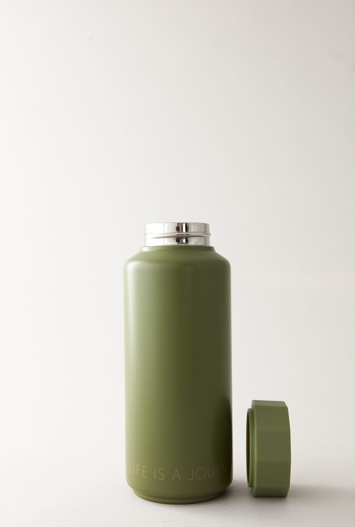 Design Letters thermal flask special edition, Forest green Design Letters