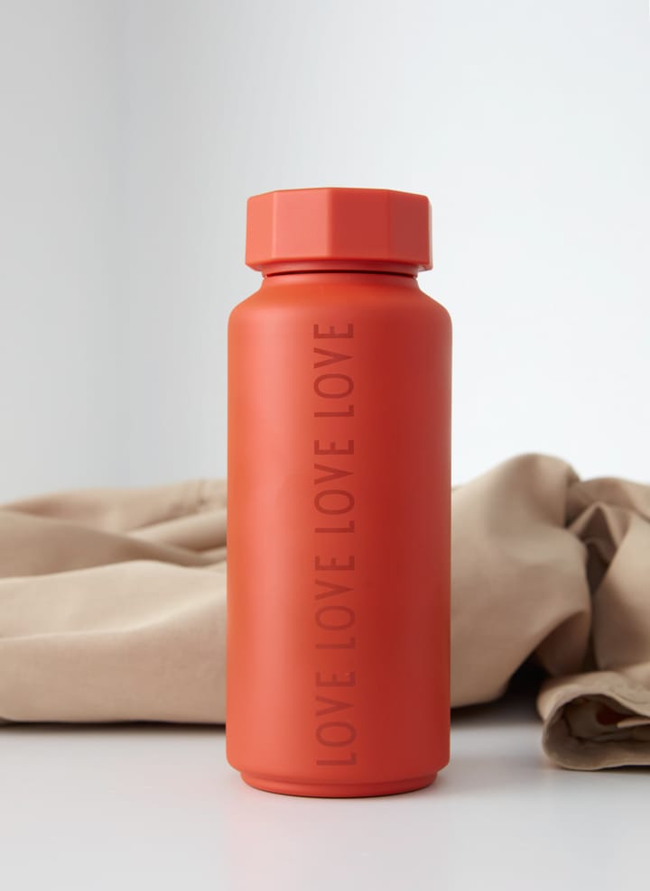 Design Letters thermal flask special edition, Terracotta Design Letters