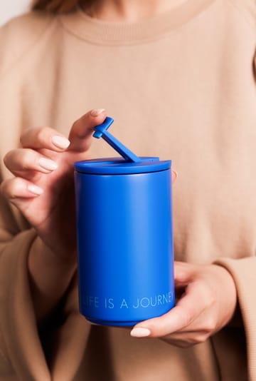 Design Letters thermal mug - Cobalt blue - Design Letters