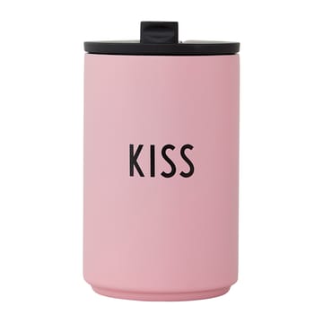 Design Letters thermal mug - Pink-kiss - Design Letters