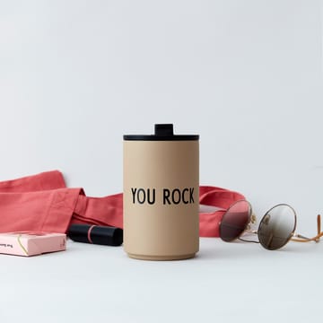 Design Letters thermal mug - You rock - Design Letters