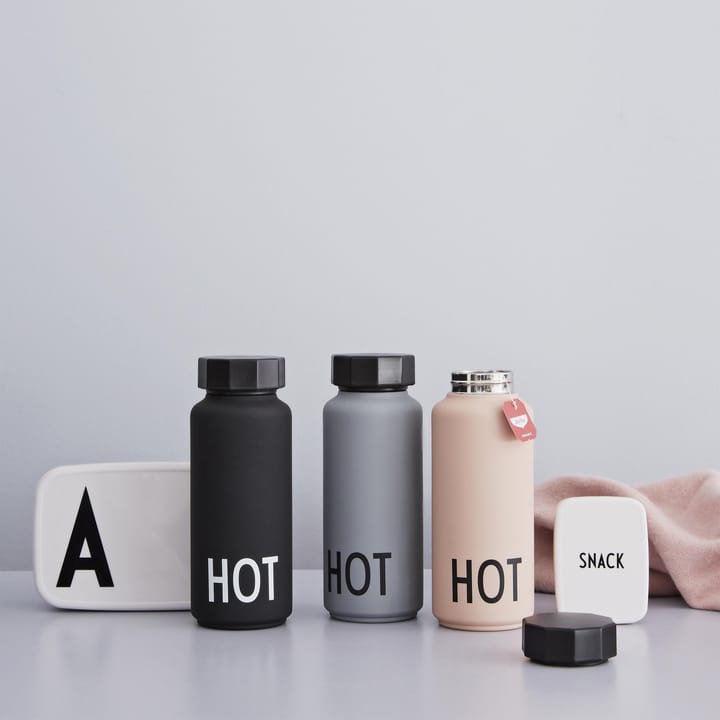 Design Letters thermos, black Design Letters