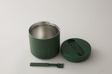 Design Letters thermos-box large - Life-myrtle green - Design Letters