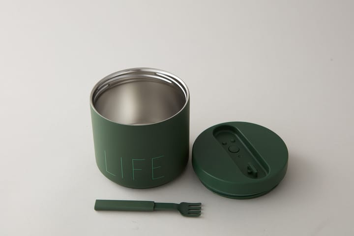 Design Letters thermos-box large, Life-myrtle green Design Letters