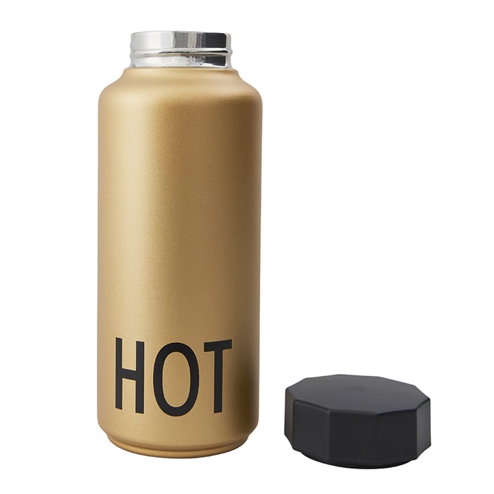 Design Letters thermos, gold Design Letters