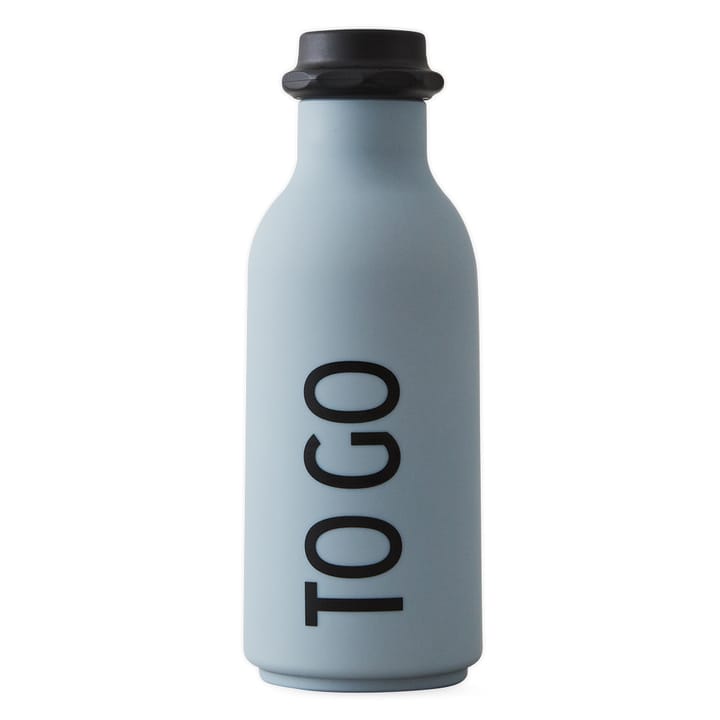 Design Letters TO GO bottle, grey Design Letters