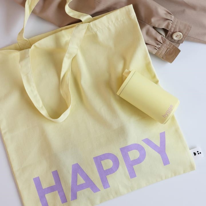 Design Letters Tote bag, Yellow-pink Design Letters