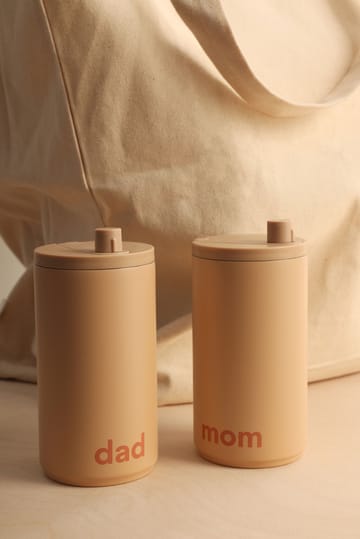 Design Letters travel mug 35 cl - Dad-beige - Design Letters