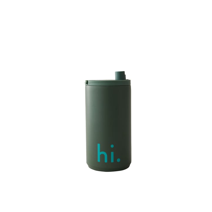 Design Letters travel mug 35 cl - Hi-myrtle green - Design Letters