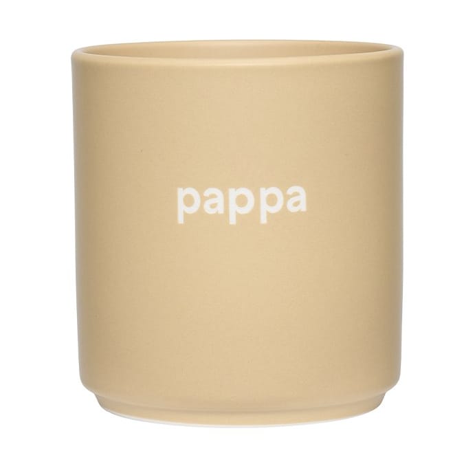 Design Letters VIP favorite cup 25 cl, Pappa, DAD Collection Design Letters