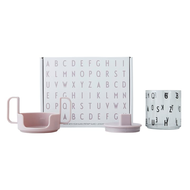 Grow with your cup, Lavender Design Letters