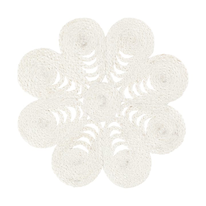 Elin placemat anemone �Ø40 cm - White - Dixie