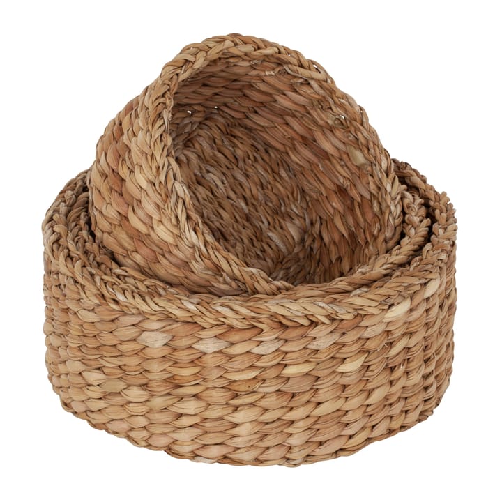 Esther bread basket 3 pieces, Natural Dixie