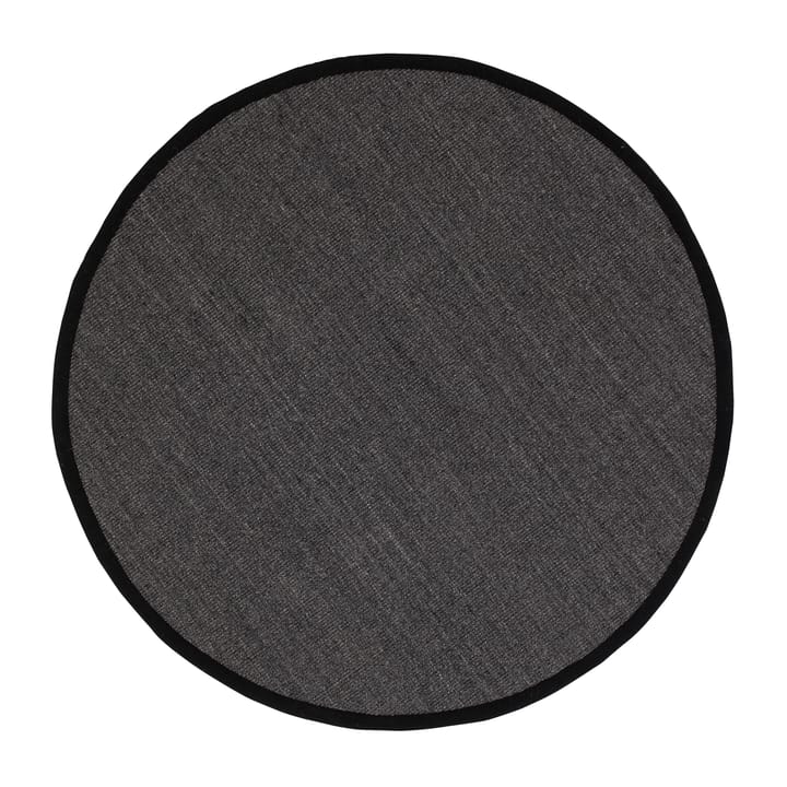 Jenny Sisal round rug, Black Ø150 cm Dixie