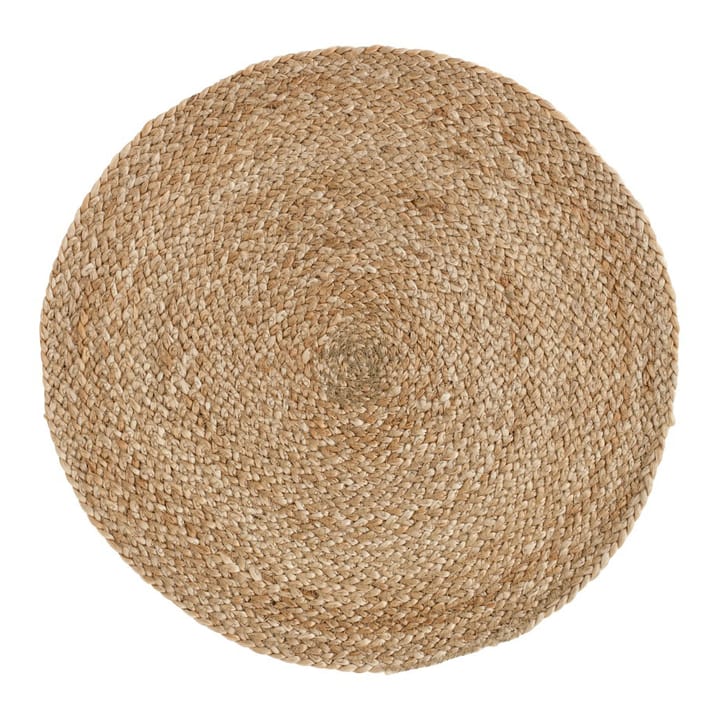 Jute Braided placemat Ø38 cm, nature Dixie